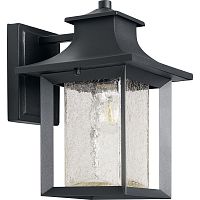 Светильник садово-парковый настенный Feron "Брюссель" PL550 220В Е27 60Вт Черный IP44 картинка 